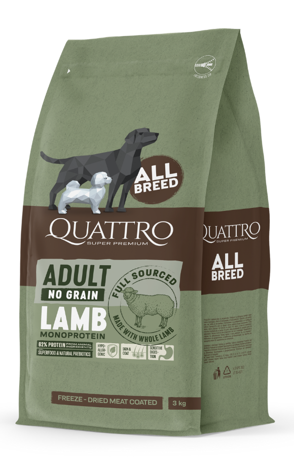 Adult all breed with lamb